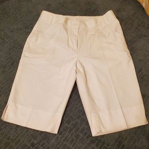 Cutter & Buck White Golf Shorts